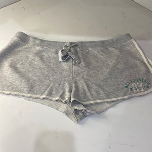 Y2K Aeropostale XL extra-large gray sweat shorty shorts lounge athletic comfy